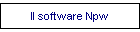 Il software Npw
